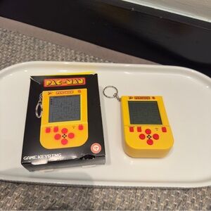 Pac-Man Keychain Yellow Handheld Game